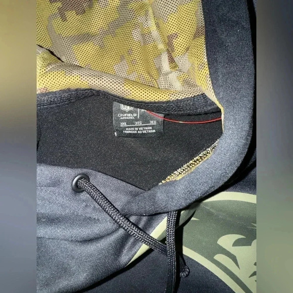 New England Patriots Authentic Nike NFL Salute to Service Hoodie Black Men's 3XL - Picture 6 of 9